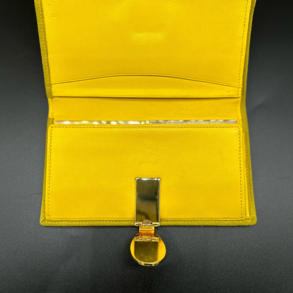 Loewe bifold yellow clasp wallet - Picture 5 of 13